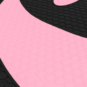 Step de Aeróbic Step para Fitness Antideslizante con Altura Regulable 3 Niveles de 80x31x10/15/20 cm Tabla Plataforma Stepper para Deporte y Ejercicio en Casa Gimnasia Carga 150 kg Rosa