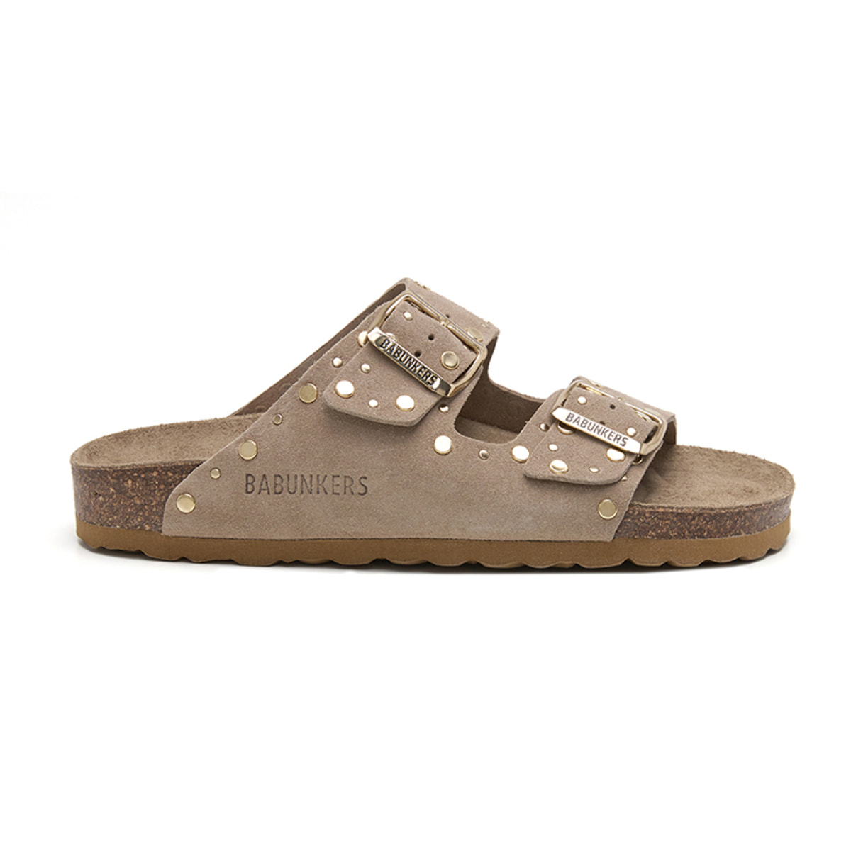 SANDALIA BABUNKERS MARRON