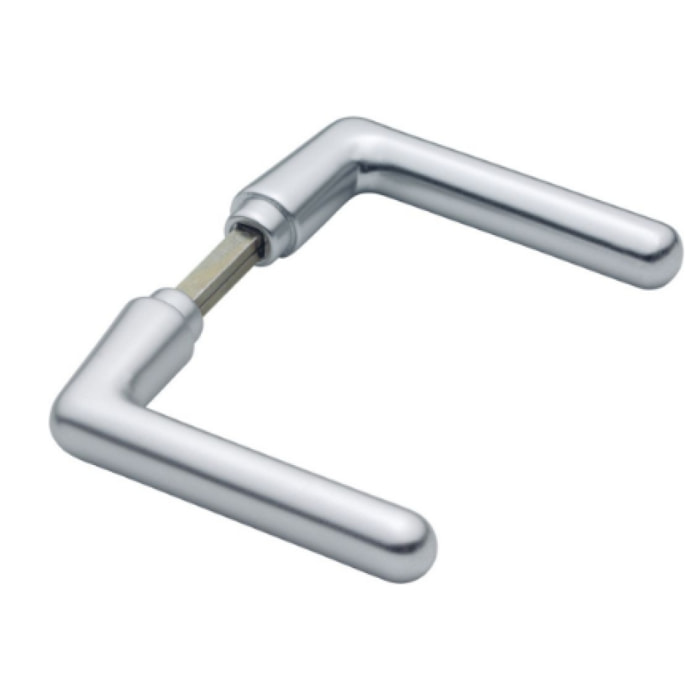 Paire de béquilles Cortina 195F HOPPE Argent - 509089