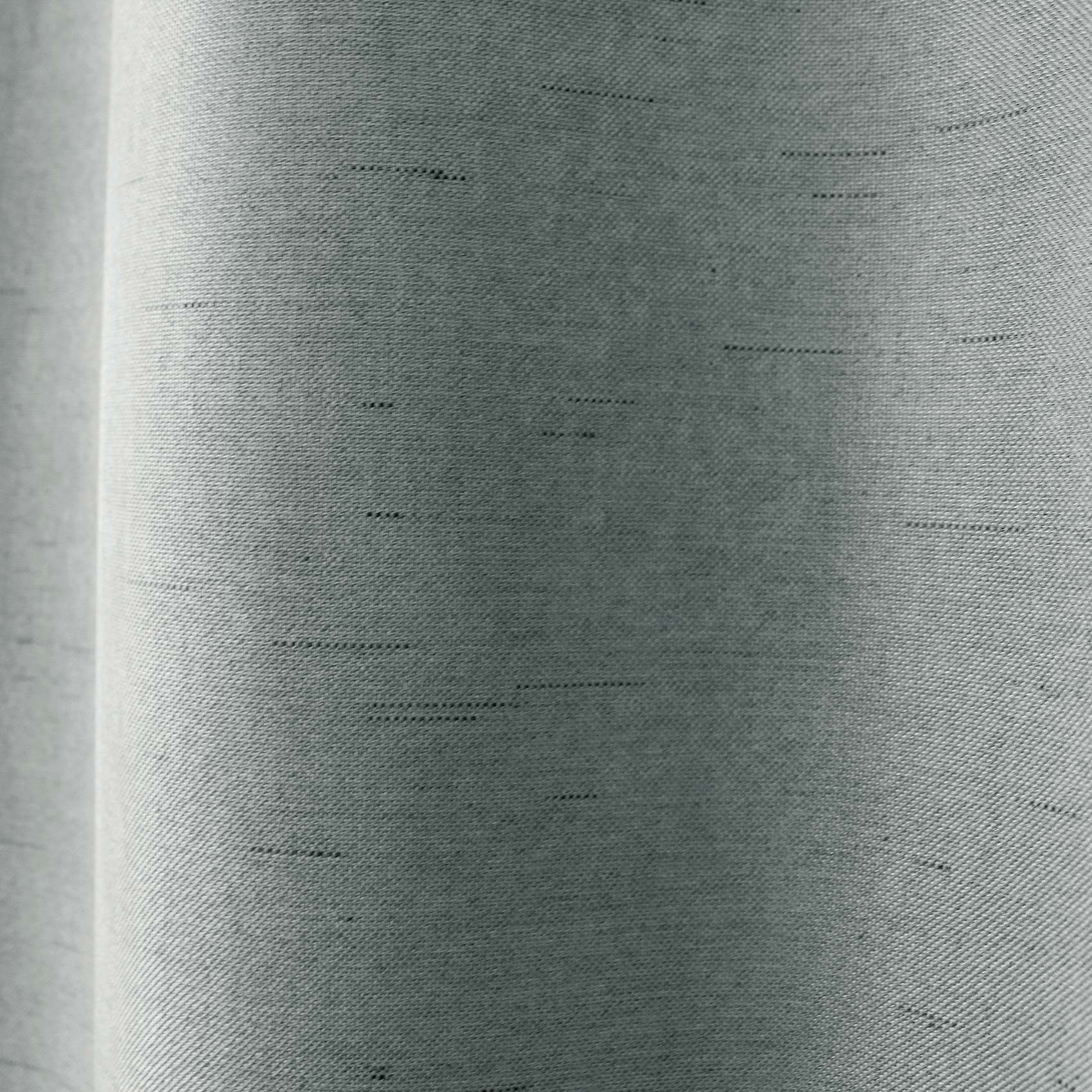 Rideau occultant uni et fileté - Gris clair