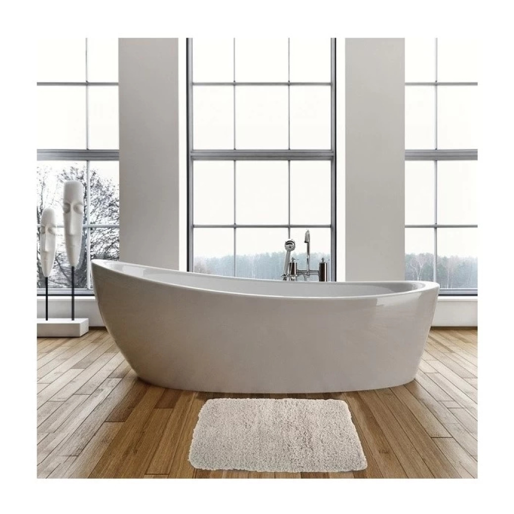 Tapis de bain Microfibre Beige MSV