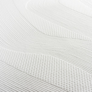Matelas Paris, Soutien Ferme, 24 cm, Mémoire de Forme & Mousse Haute Densité, Fabrication Française, Déhoussable