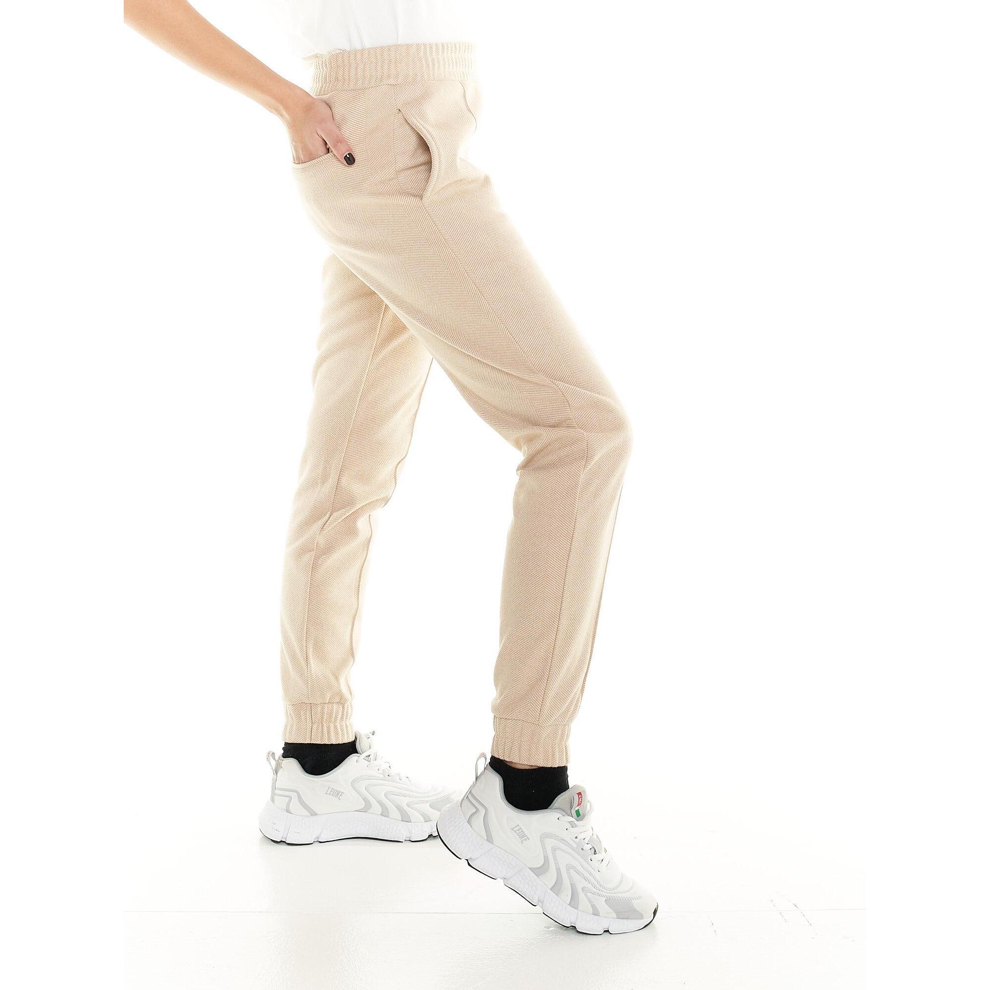 Pantalón Leone de mujer con puño Winter Chic Boxing