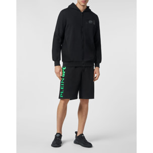 PLEIN SPORT Hooded Sweatjacket