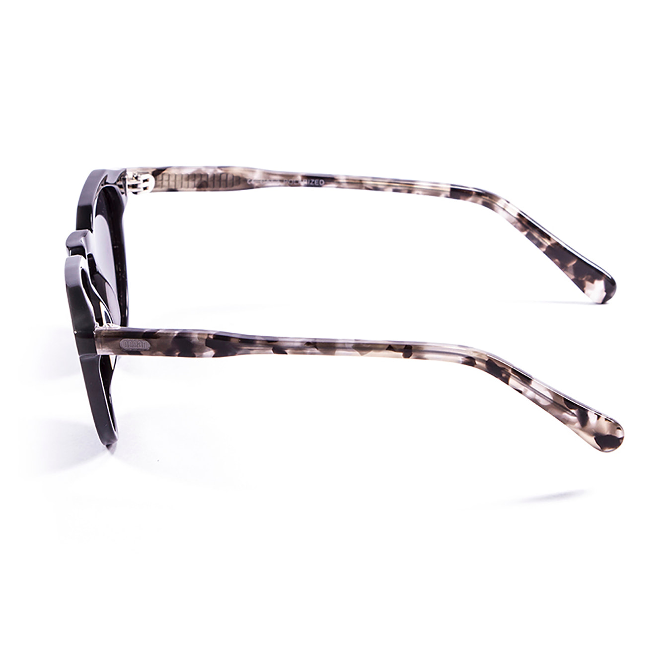 Gafas de sol OCEAN CYCLOPS - Frente negro brillante y brazo carey (como en la foto)