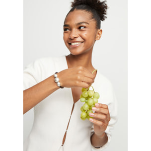 Pulsera SER INTRÉPIDA PLATEADO L