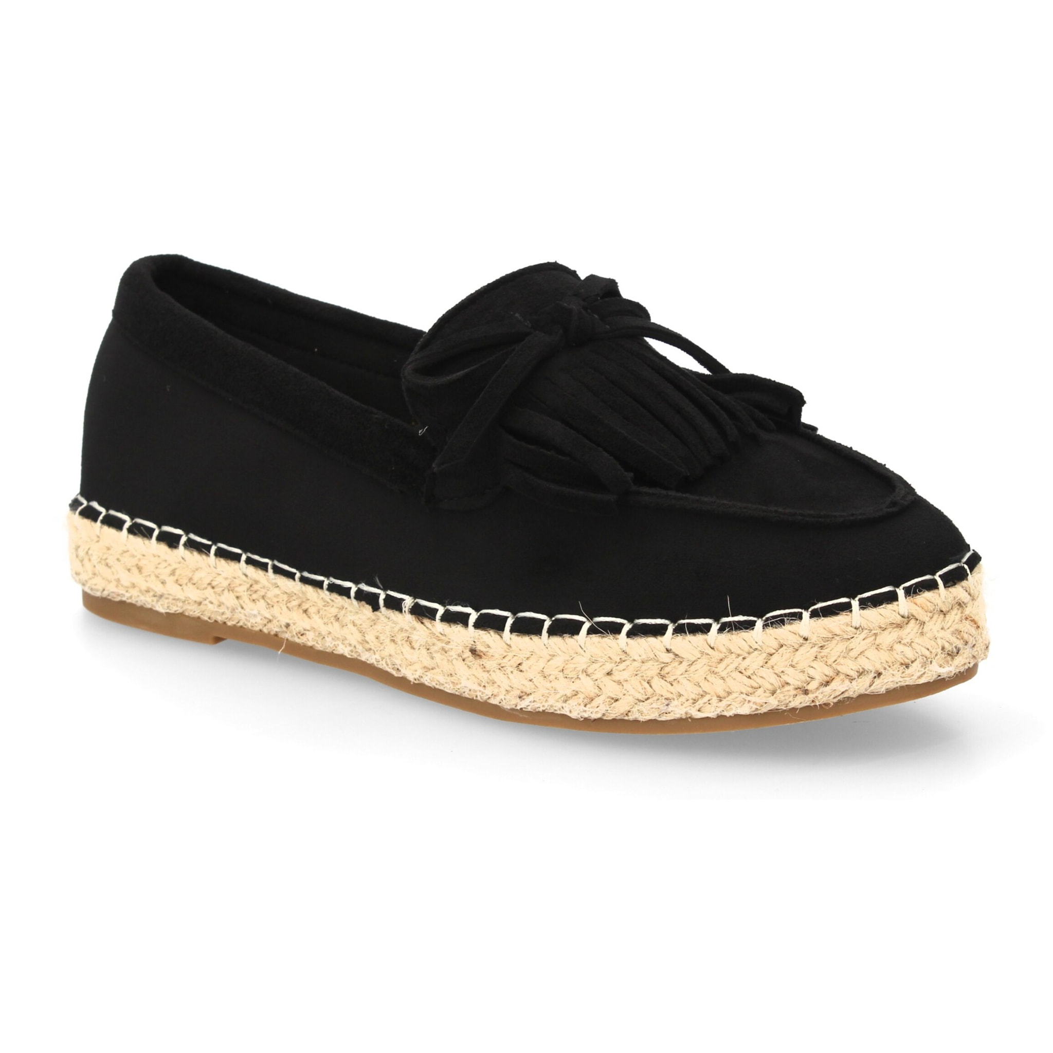 Alpargata mujer flecos suela de esparto