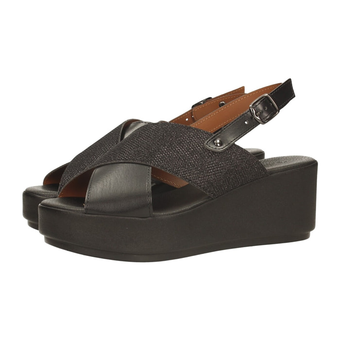 Sandali Donna Tata Italia Nero