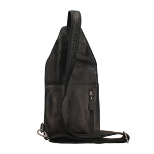 Marsupio  da uomo In Vera pelle Made in Italy 20x40x3 cm