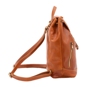 Borsa a spalla da donna - Modello False - 100% pelle artigianale - 25.0 x 32.0 x 14.0 cm