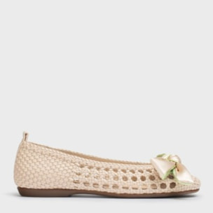 Bailarina BOW Beige