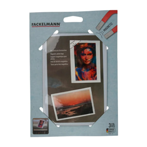 Lot de 3 pochettes aimantées pour photos Fackelmann Tecno