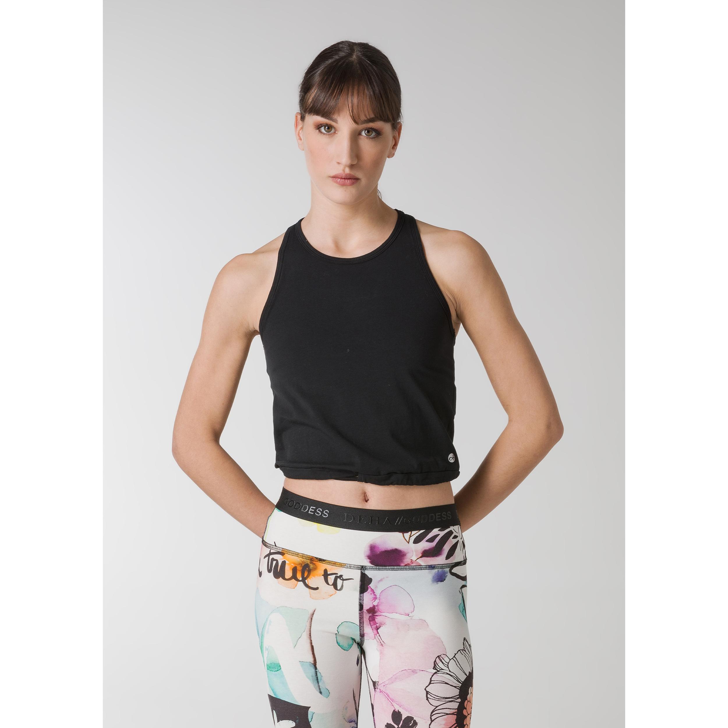 DEHA - Top STRAPPY CROP TOP in cotone per donna