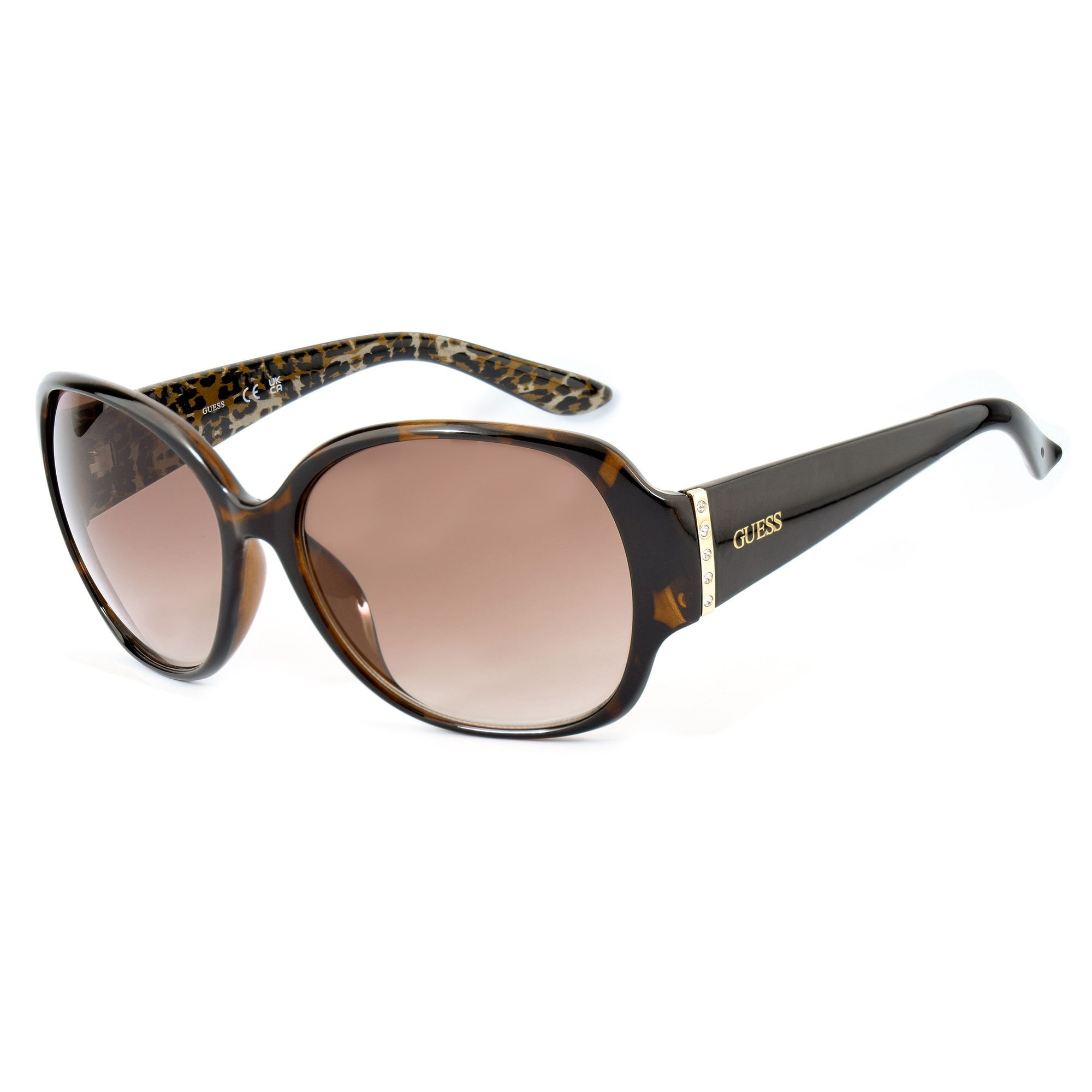Guess - lunettes de soleil - havane - indice solaire : cat. 2