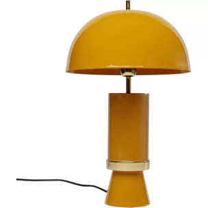 Lampe Josy jaune et marron Kare Design