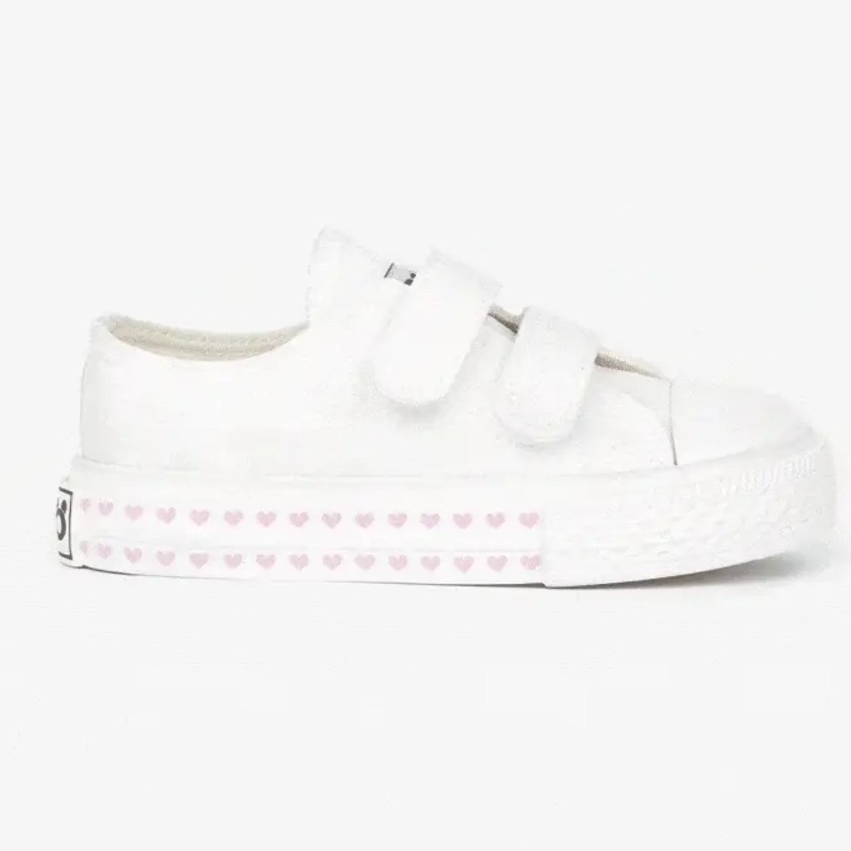 Zapatillas De Bebé Solar En Blanco