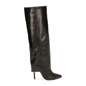 Stivali neri, tacco 11 cm