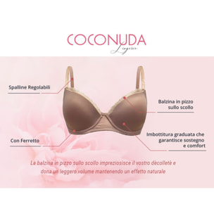 3 Reggiseni Donna Coconuda Art. Azalea Coppa B