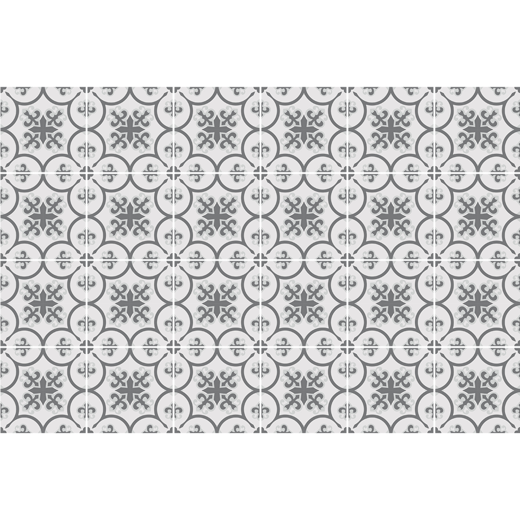 Stickers muraux - Sticker Mural Carrelage adhésif Cuisine Salle de Bain - 24 STICKERS CARRELAGES AZULEJOS REGINA