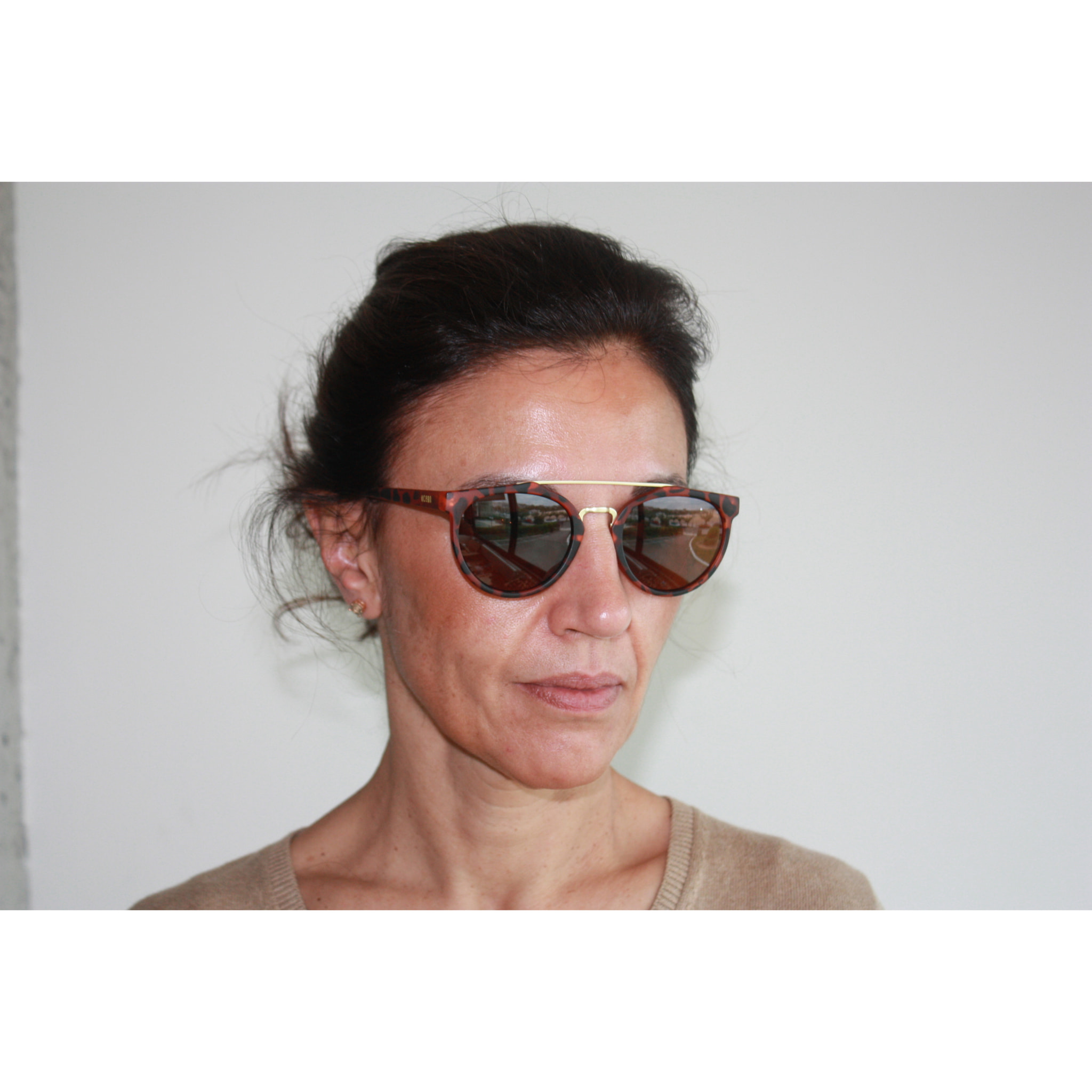 GAFAS DE SOL OCEAN CLASSIC I de color Marron