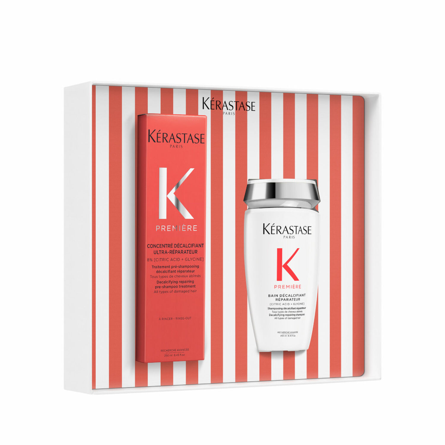 Première - Coffret Shampooing 250 ml + Concentré Décalcifiant 250 ml