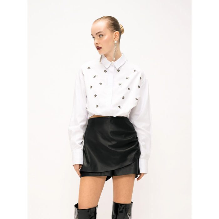 Camicia donna Filomena - Made in Italy - Cotone e Poliestere