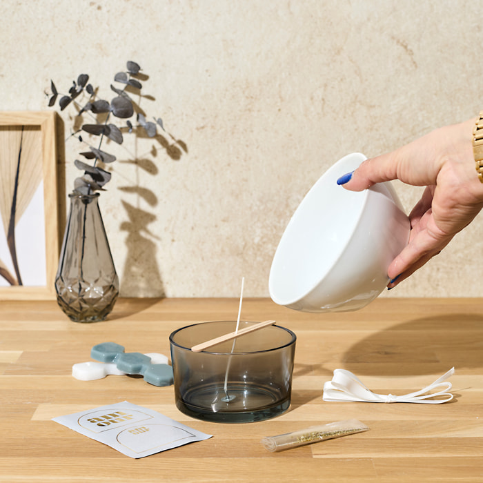 Bougie Pierre A Faire Soi Meme Coffret Diy