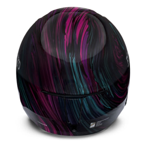 Caschi Briko Uomo Donna Viola Vulcano 2.0 Graphik