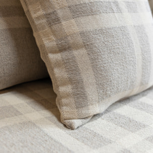 Naturals - Colcha Foulard - 80% Algodón - 20% Poliéster - Jacquard - Siena Gris