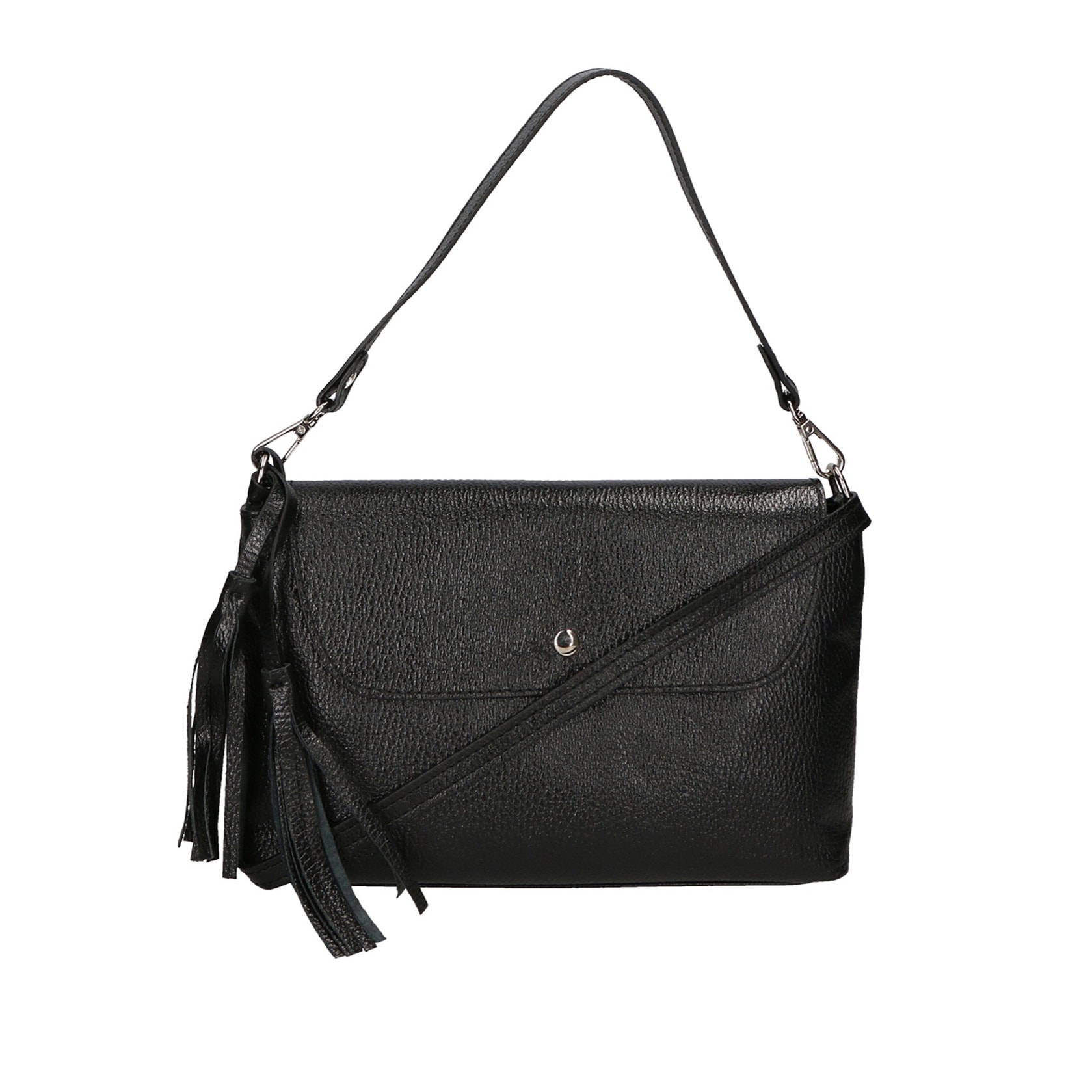 Borsa a mano da donna - Modello Auralia - Vera pelle - 10.0 x 28.0 x 6.0 cm