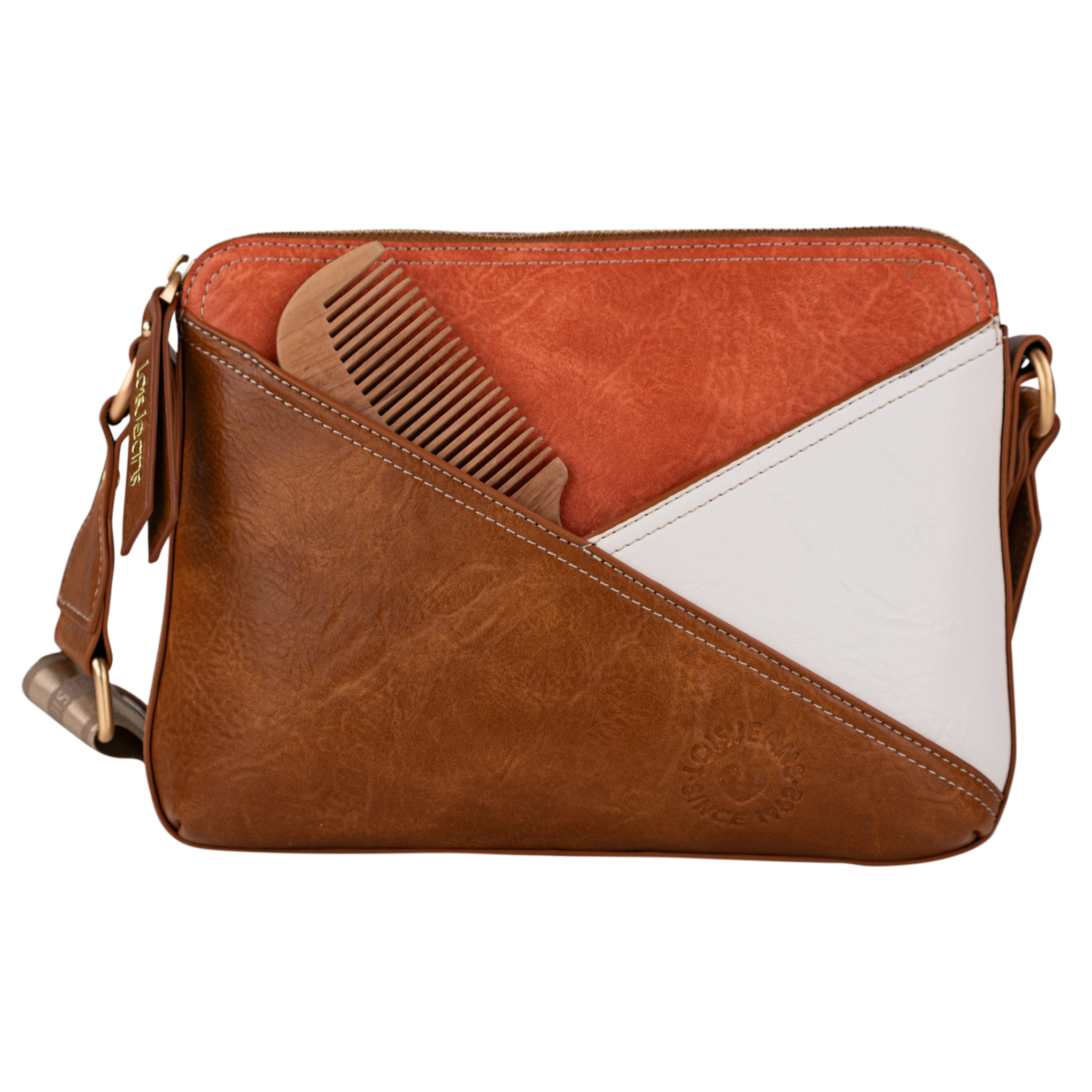 Bolso Bandolera Mujer Lois Kate Marron