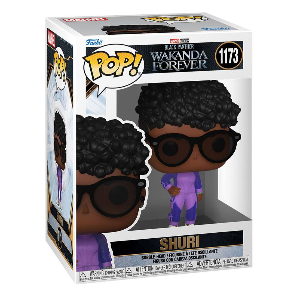 Black Panther: Wakanda Forever Pop! Marvel Vinile Figura Shuri 9 Cm Funko