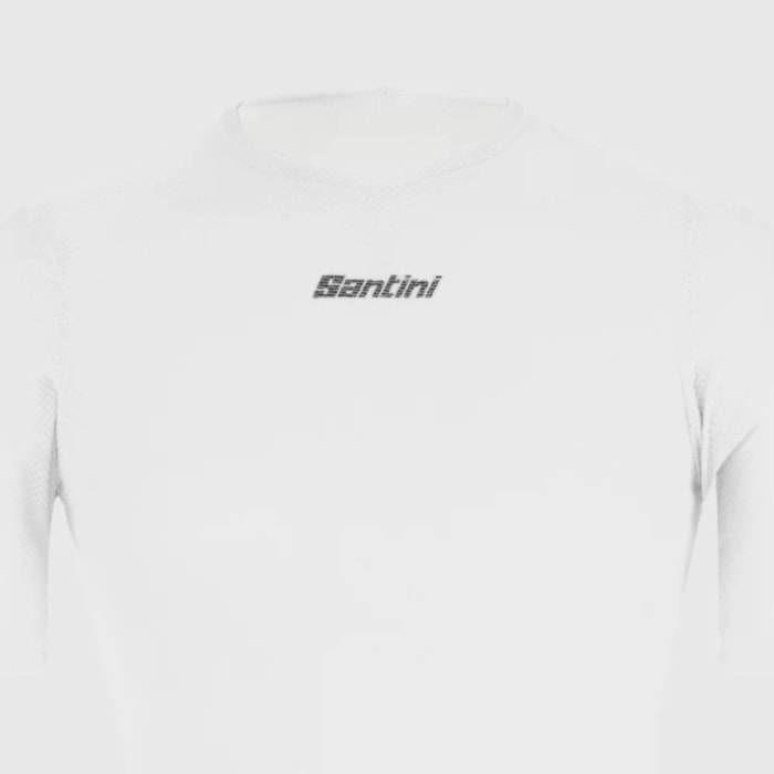 Delta Linea Men's Short Sleeve Base Layer - Blanc - Blanc