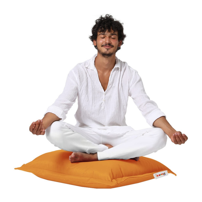 Cojín pouf 70x70 - naranja