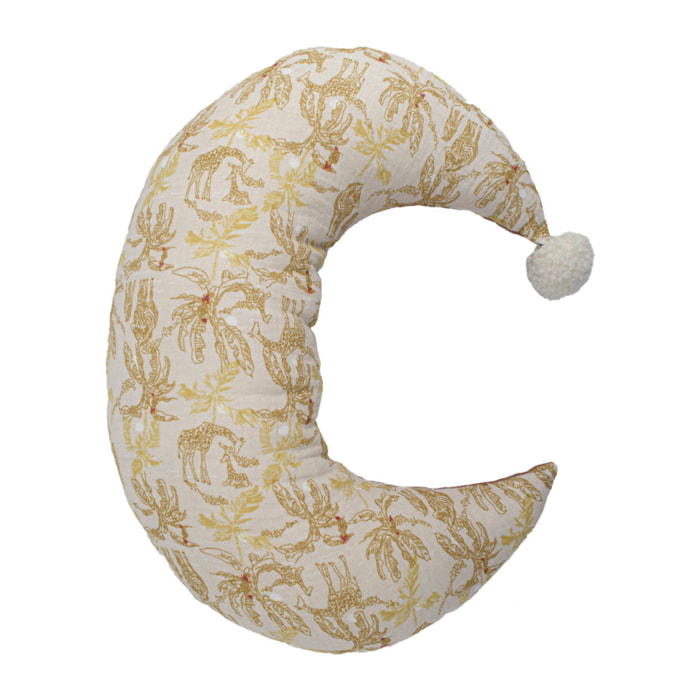 Coussin bébé demi lune - Beige
