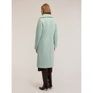 Motivi - Cappotto doppiopetto - Verde acqua