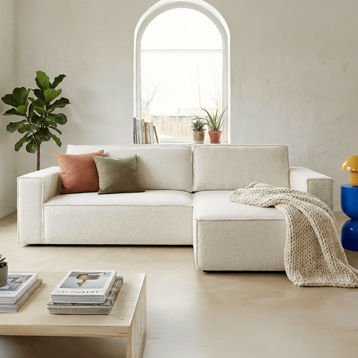 Canapé d'angle convertible 4 places - LIVIA