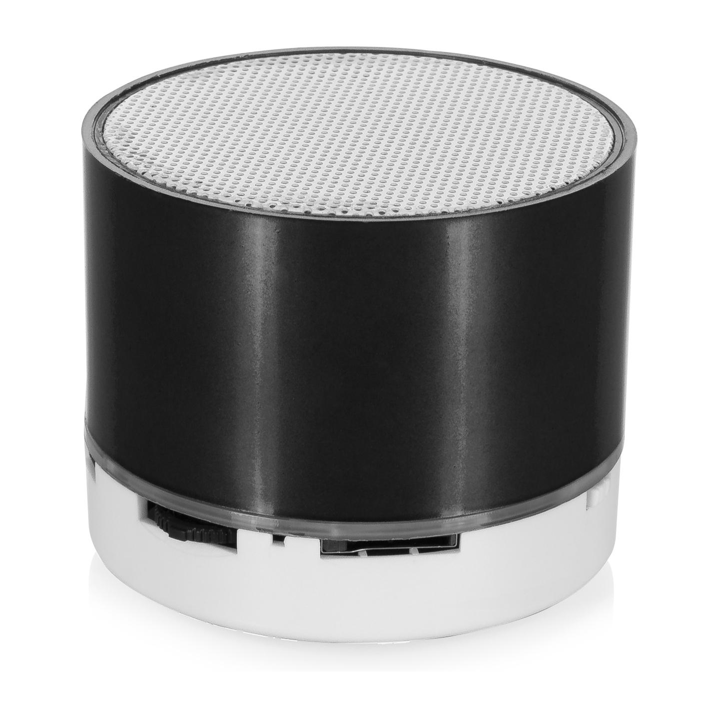 Altavoz compacto Viancos Bluetooth 3.0 de 3W, con luz led, manos libres y radio FM.