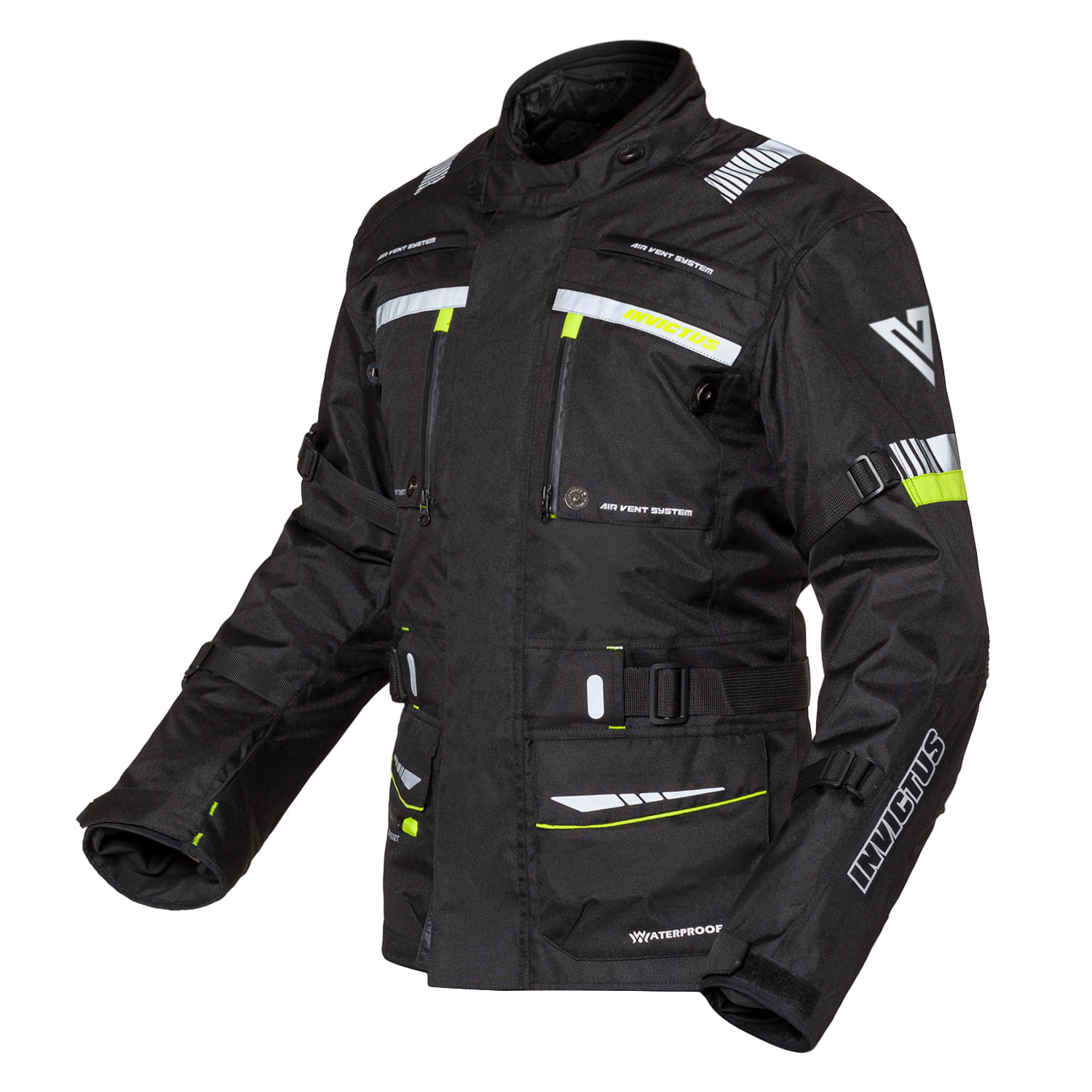 CHAQUETA DE MOTO TRICAPA HERACLES FLUO INVICTUS