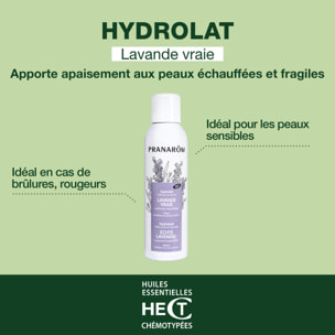 Pranarom - Hydrolat de Lavande Vraie - Bio - 150 ml