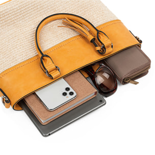 Bolso De Mano Skpat Estoril Mostaza