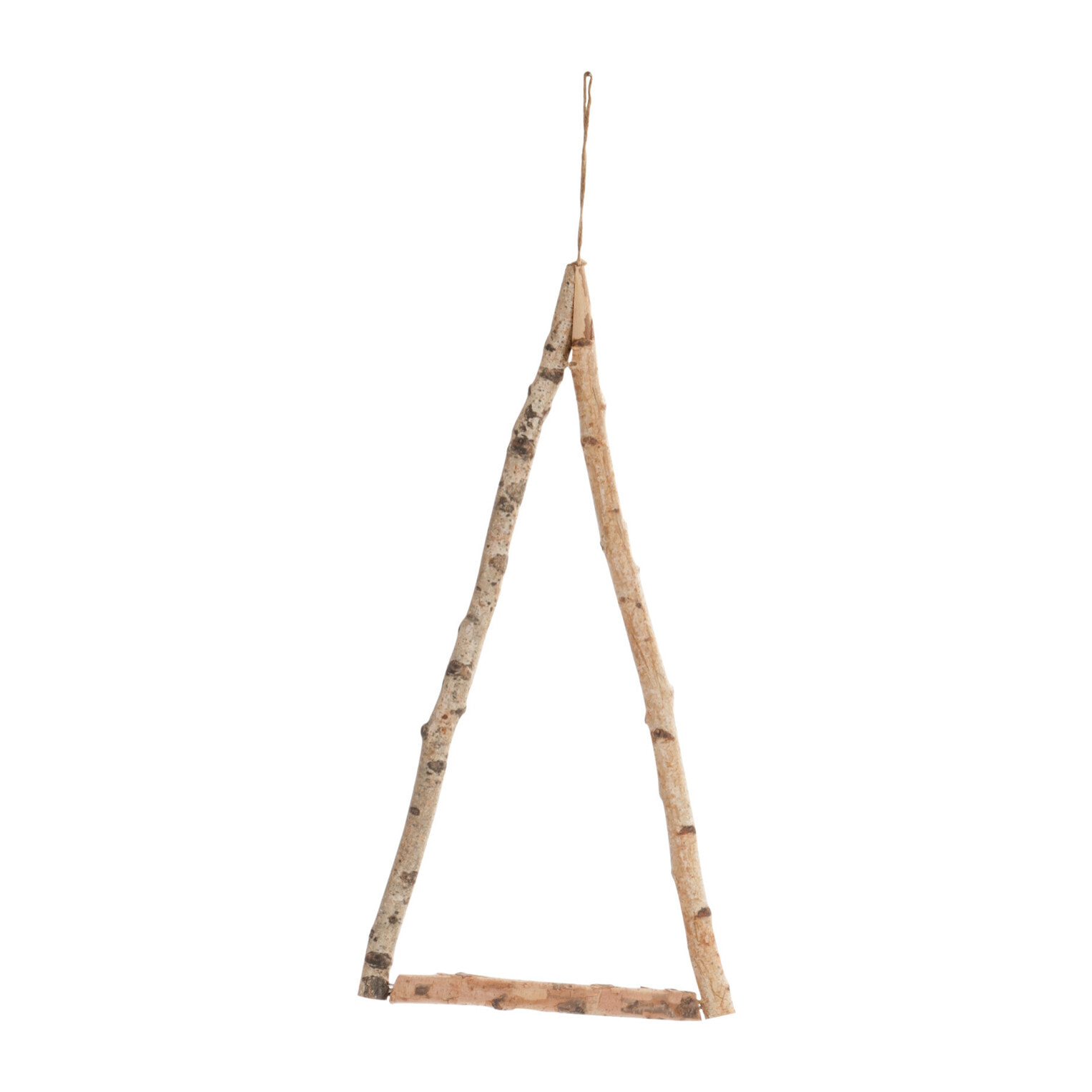 J-Line suspension Sapin De Noël Branche - bois - marron - small