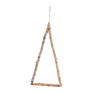 J-Line suspension Sapin De Noël Branche - bois - marron - small