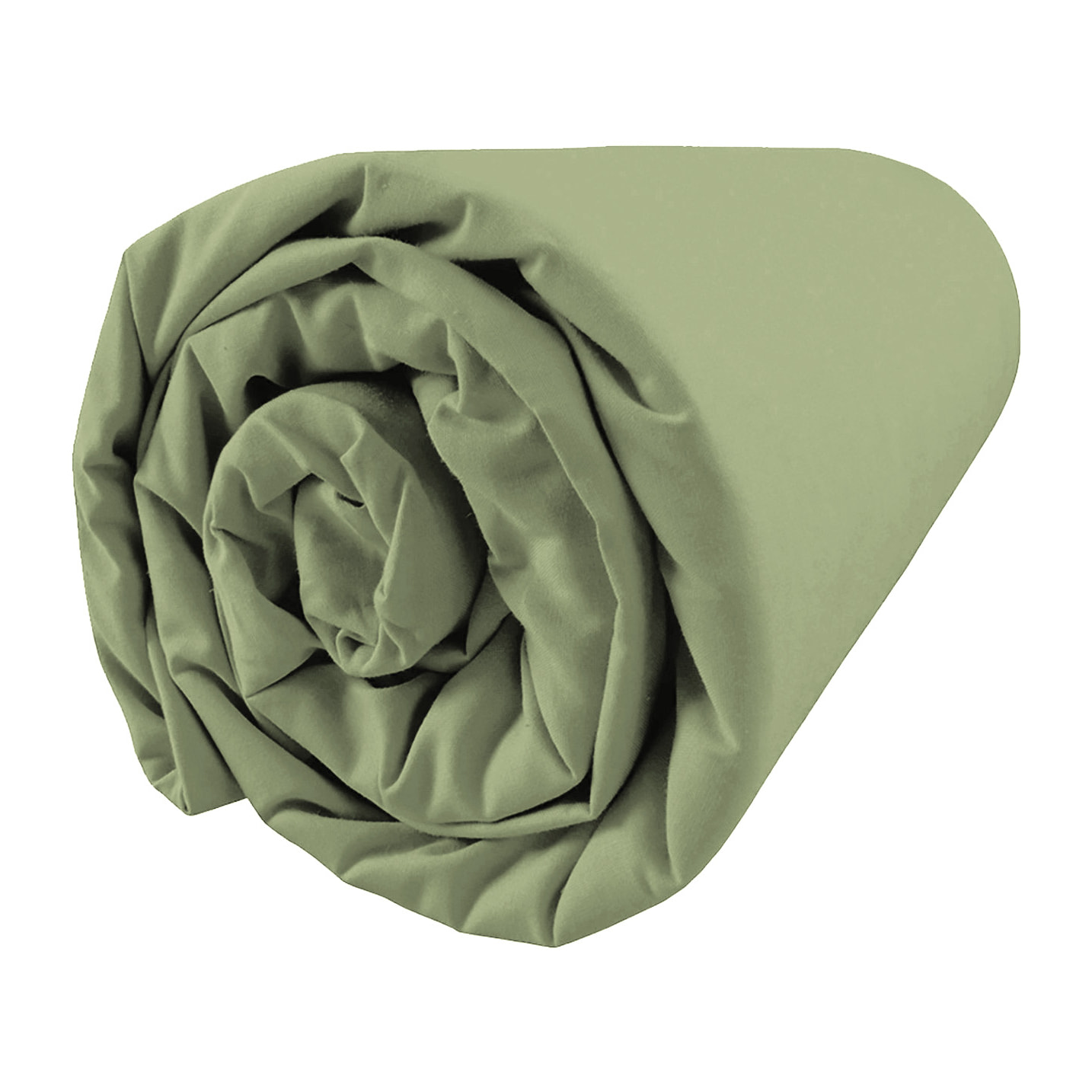 Drap housse en satin de coton lavé bonnet 30cm, NUIT SATINÉE