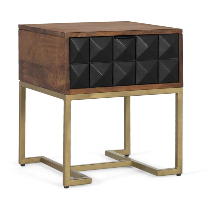 Mesita de noche - banco a los pies de la cama 50x45x40