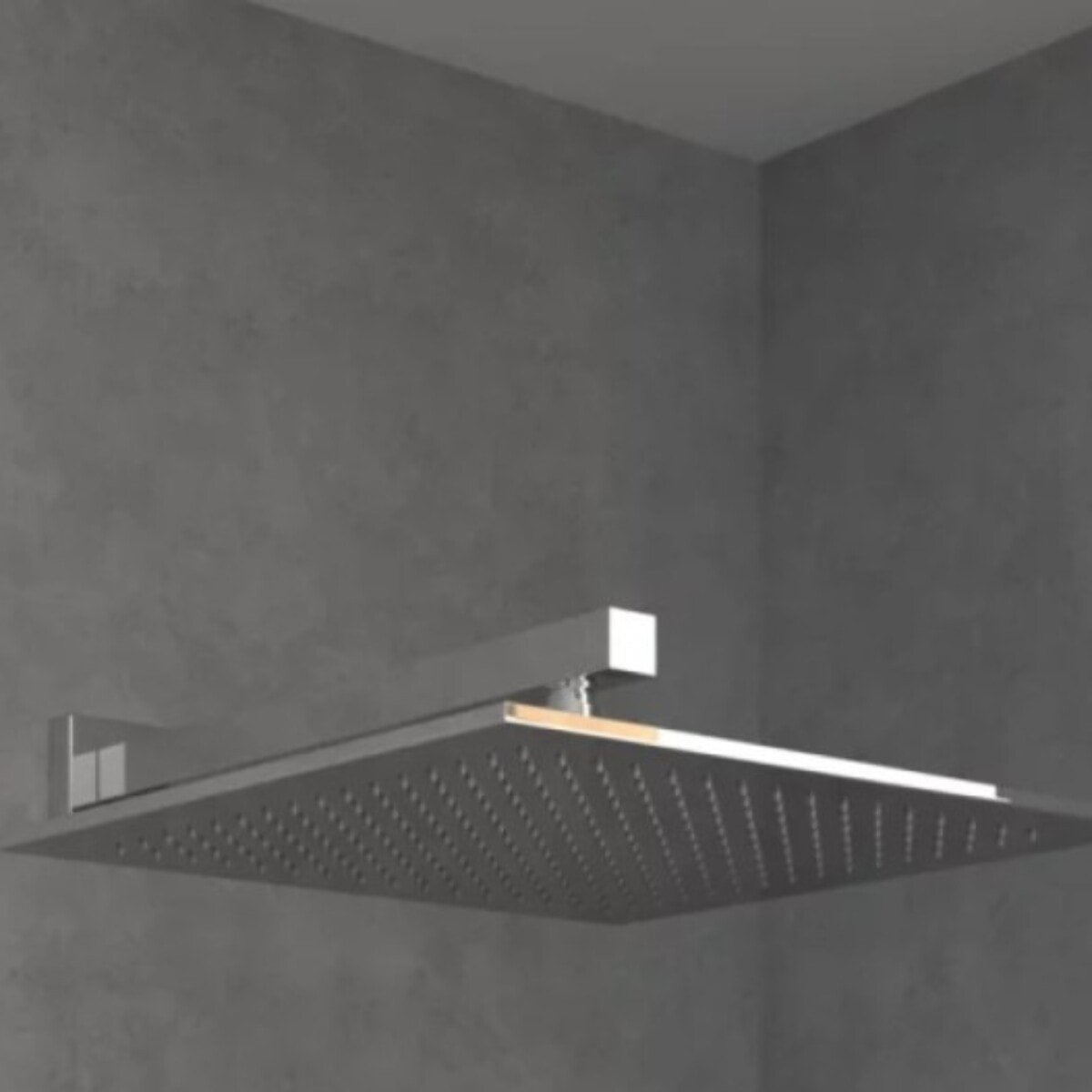 Douche de tête 350 Universal rectangle chromé