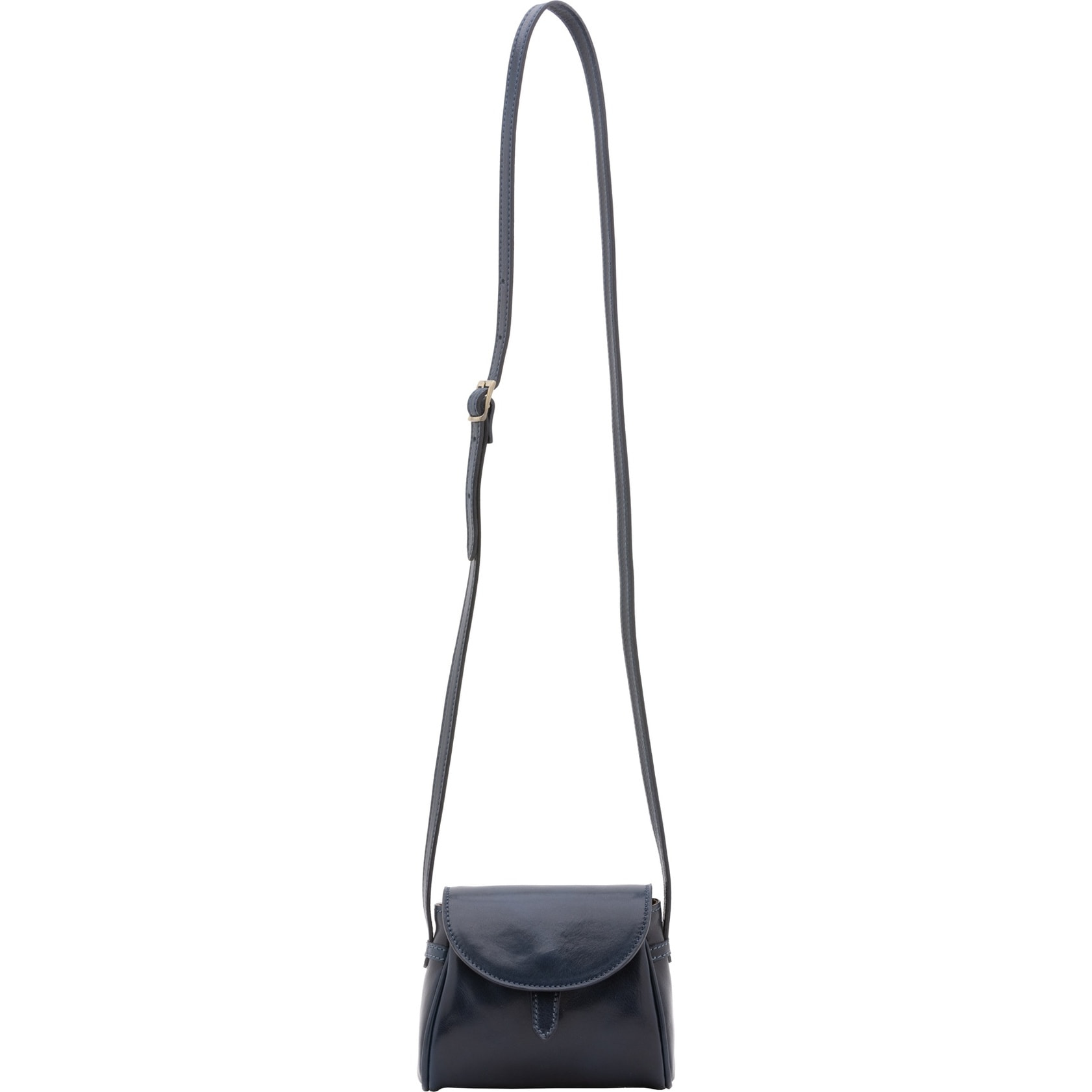 Borsa a tracolla da donna - Modello Seraphina Lux - Vera pelle - 14.0 x 18.0 x 7.0 cm