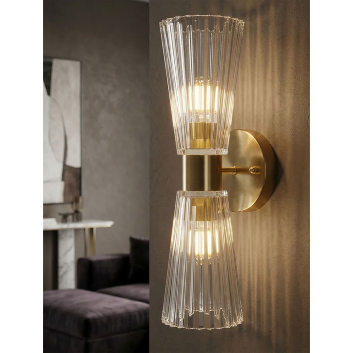 LAMPADA DA MURO PRAGA CM 11X16X40