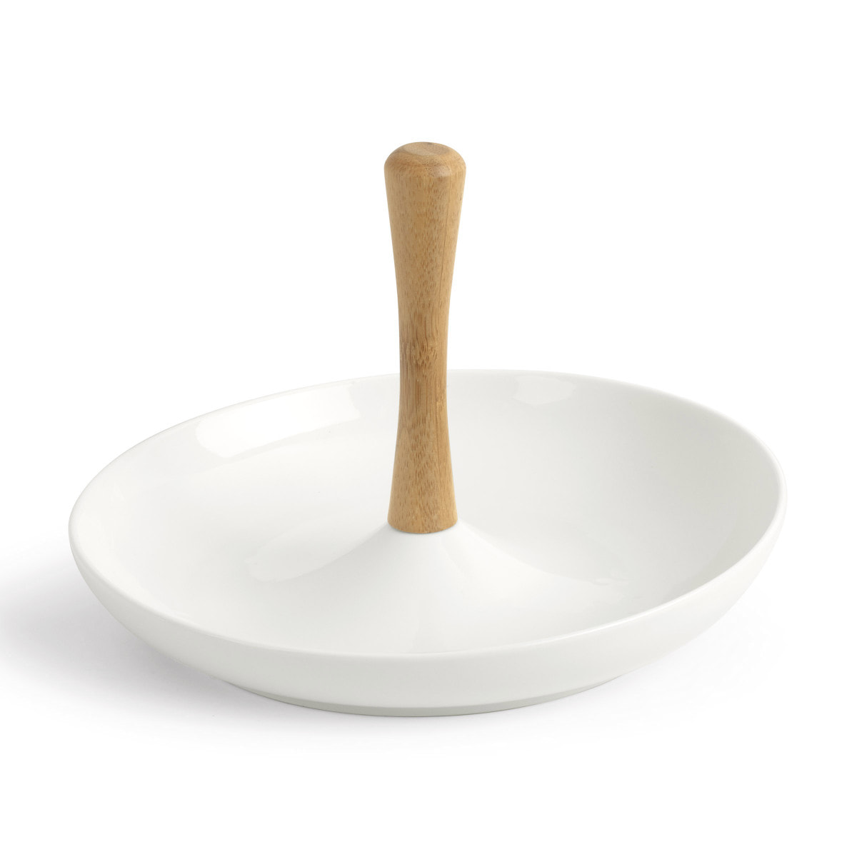 Tapas - Serviteur apéritif rond en céramique