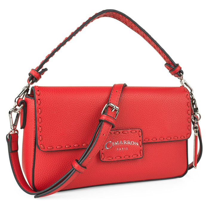 Bolso Bandolera Mujer Sint/Pu Cimarron Lorain Fresa